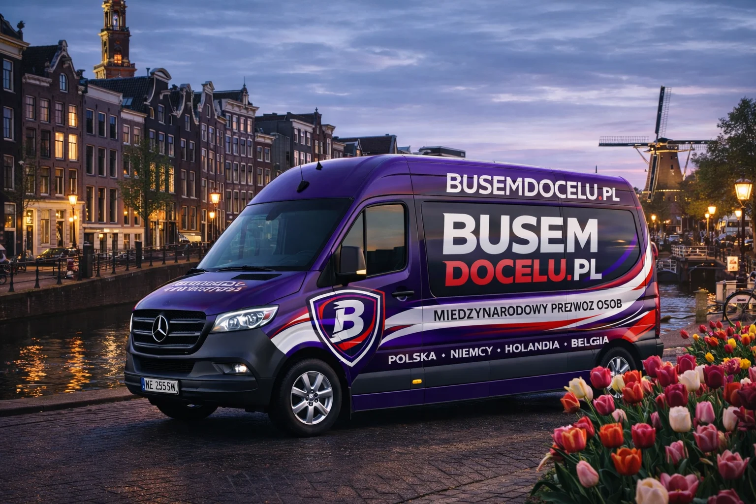 Busemdocelu.pl Busy do Holandii Niemiec i Belgii