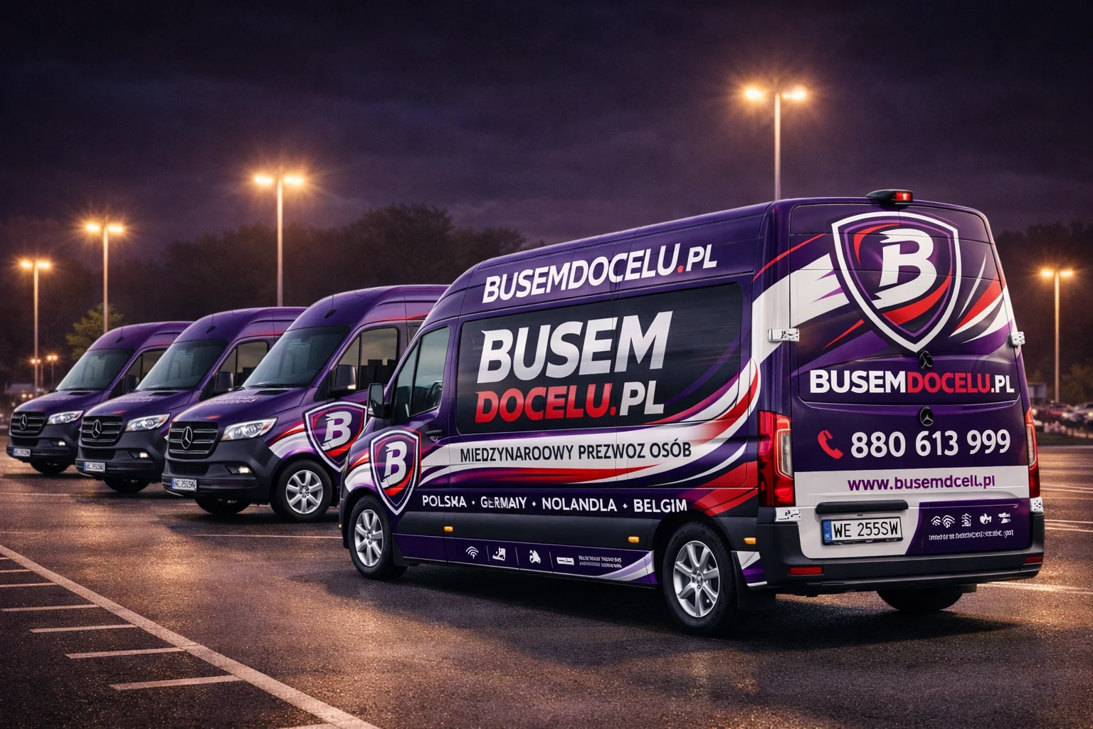 Busemdocelu.pl Busy do Holandii Niemiec i Belgii