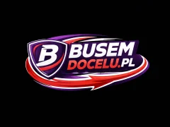 Logo firmy transportowej Busem Docelu